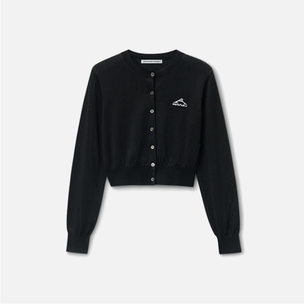 NWT T by Alexander Wang Long Sleeve Cropped Cardigan